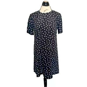 Willow Ridge Dress Size 4 Petite Vintage Women's Short Sleeve Polka Dot Shift